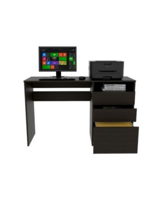 Louisiana Writing Computer Desk, Three Drawers