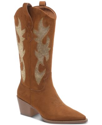 Wild Pair Lucah Cowboy Boots Created for Macy s Macy s