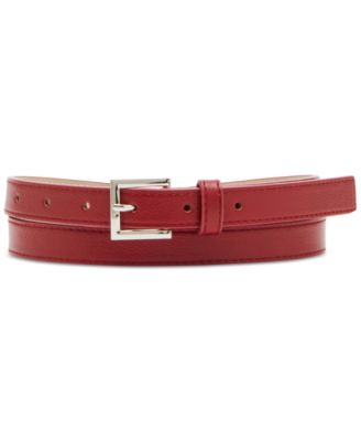 Women's 3-Pc. Faux-Leather Belt Set