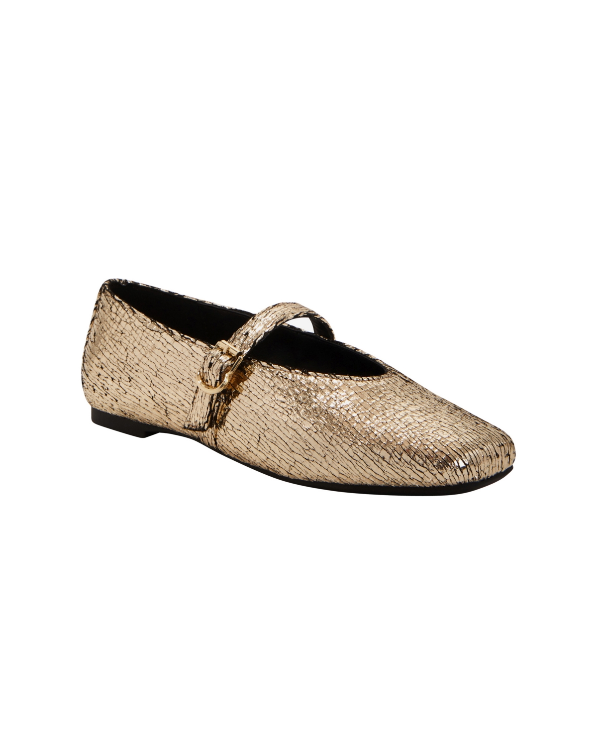 Shop Katy Perry Women's Evie Mary Janes Flats In Gold