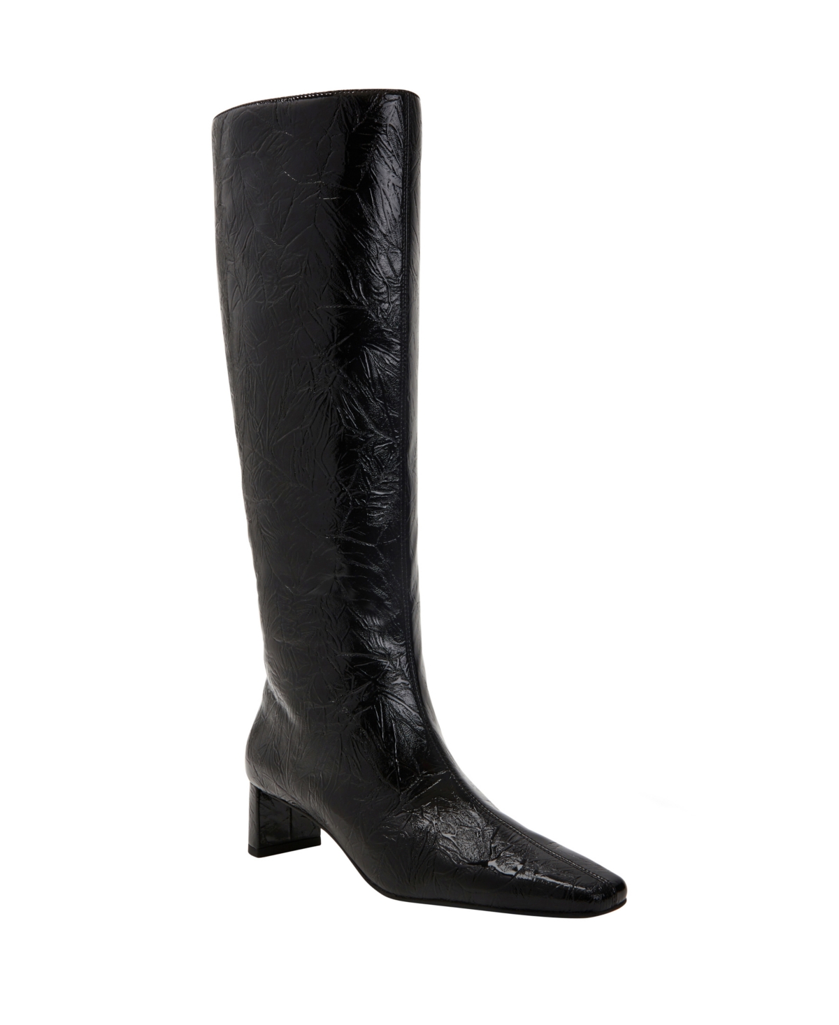 Shop Katy Perry Women's Wandering Square Toe Knee High Boots In Animal Print Multi