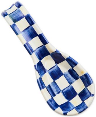 Royal Check Spoon Rest