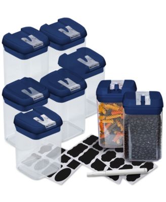 8 Piece Food Storage Containers, 0.8 Liter