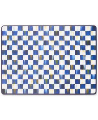 Royal Check Cork Back Placemats, Set of 4