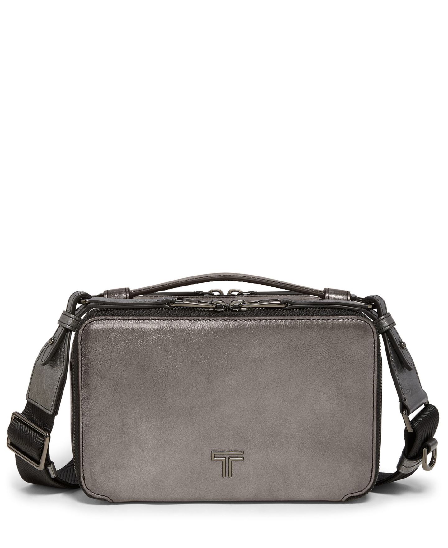 Сумка Tumi Voyageur Myla Crossbody, цвет: Чёрный / Светлый золотой — фото 10