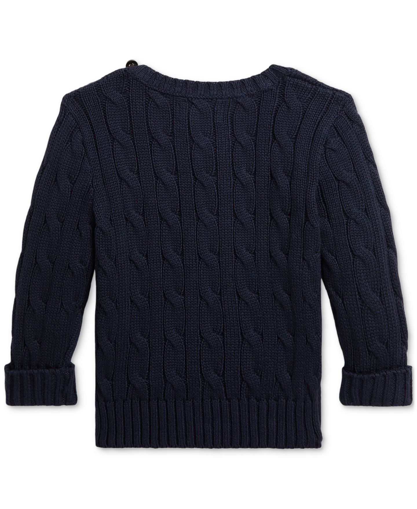Свитер Polo Ralph Lauren Cotton Cable-Knit Sweater для девочек-малышей — фото 2