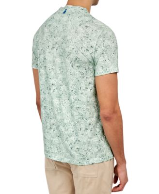 Men's Bushwick Slim-Fit Abstract-Print Pocket T-Shirt