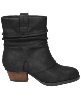 Women's Twyla Slouch Block Heel Ankle Boots