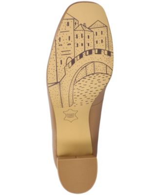 Jillian Women's Block Heel Square Toe Pumps