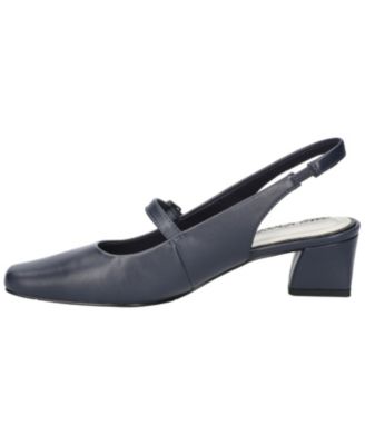 Women's Cameo Square Toe Slingback Pumps