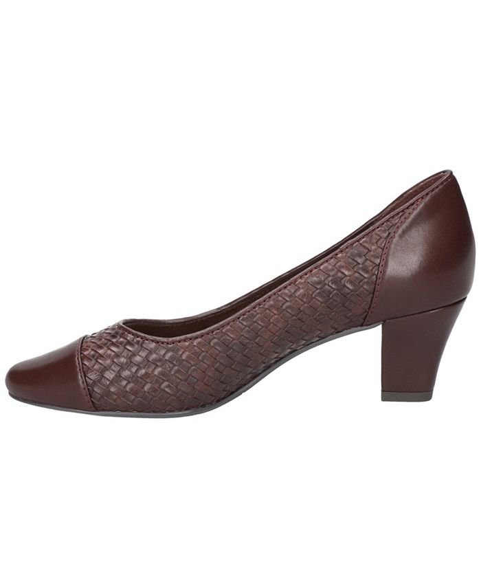Easy Street Women's Wide Width Moonlight Pumps Black Size 7 W