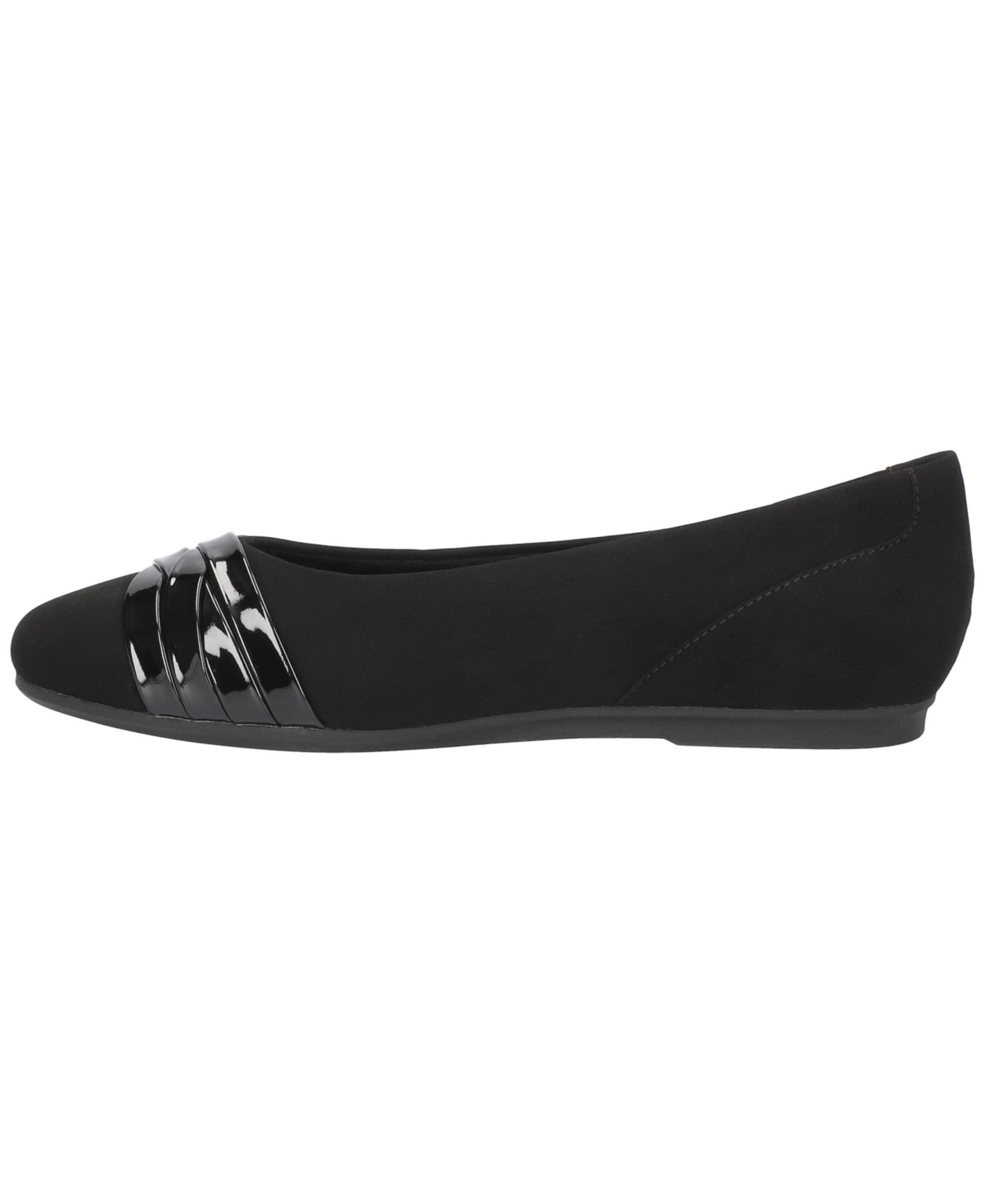 Женские балетки Easy Street Kylie Comfort Ballet Flats, цвет: Чёрный — фото 7