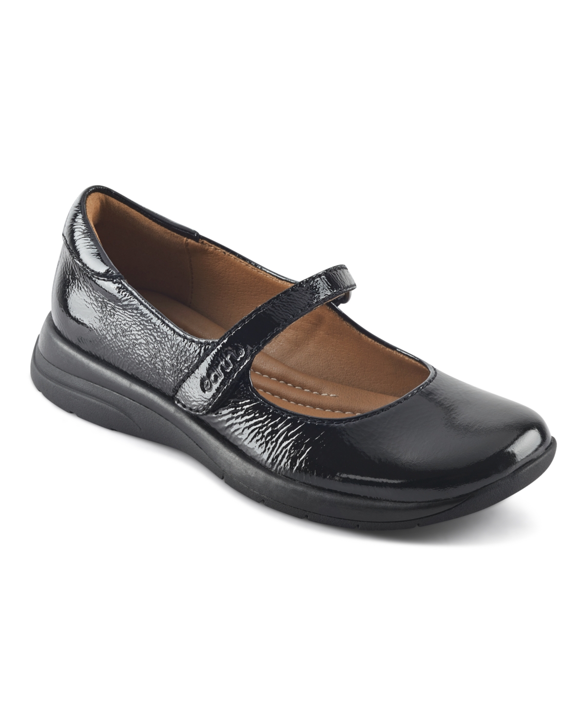 Women's Tose Mary Jane Ballet Flats - Black Patent Leather