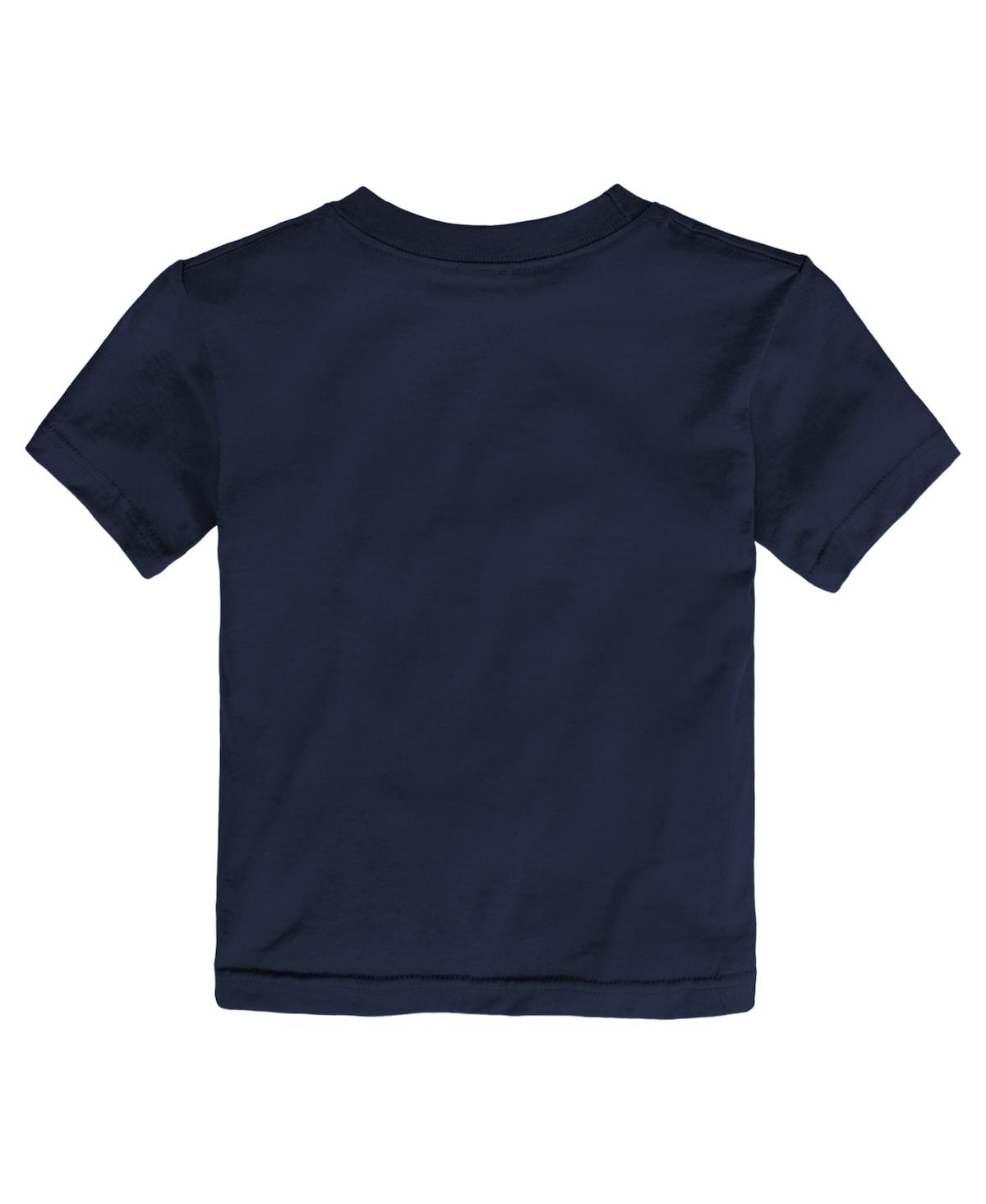 Nike Toddler Boys and GirlsToronto Blue Jays 2024 City Connect Large Logo T-Shirt - Navy