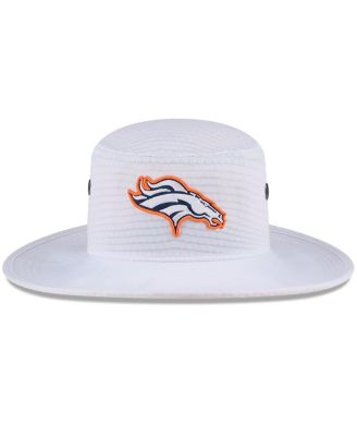 Men's White Denver Broncos 2024 NFL Training Camp Panama Bucket Hat