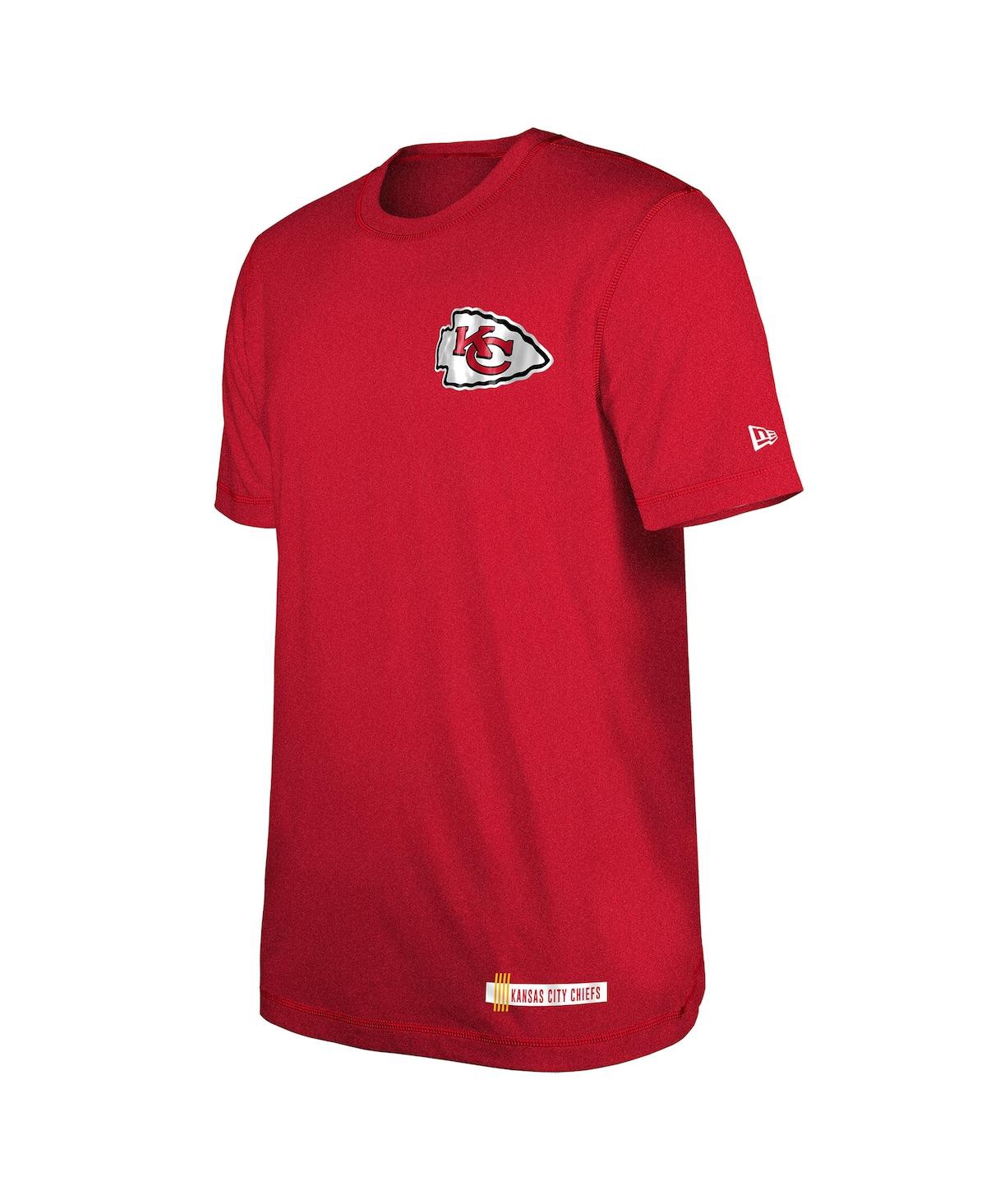 NEW ERA MEN'S RED KANSAS CITY CHIEFS 2024 NFL TRAINING CAMP T-SHIRT 