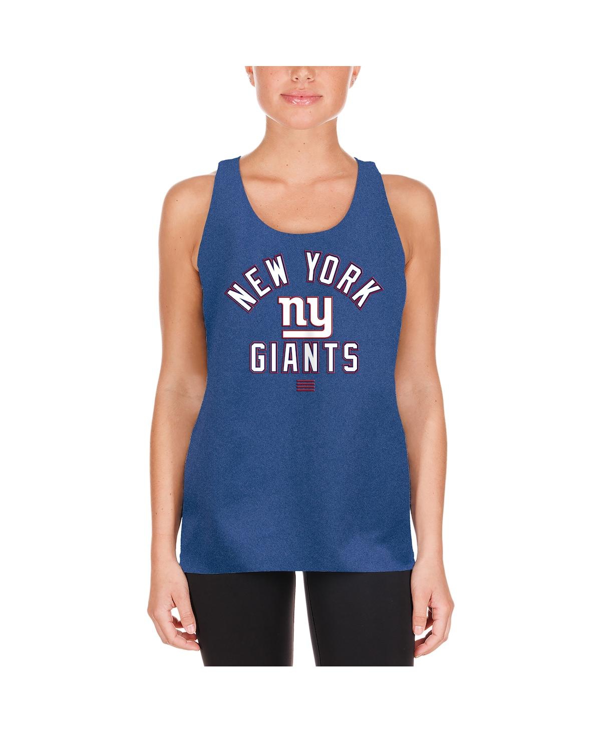 NEW ERA WOMEN'S ROYAL NEW YORK GIANTS 2024 NFL TRAINING CAMP TANK TOP 