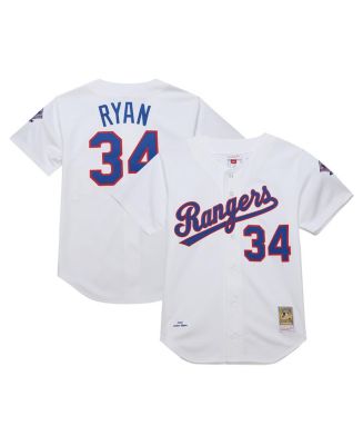 Mitchell & Ness Men's Nolan Ryan Nolan Ryan White Texas Rangers