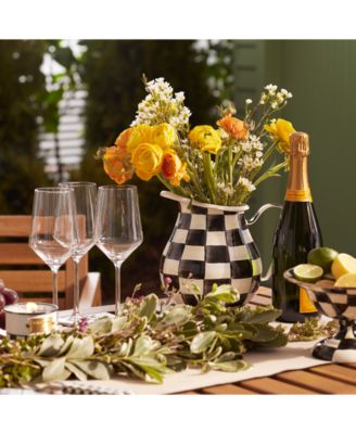 Courtly Check Pitcher