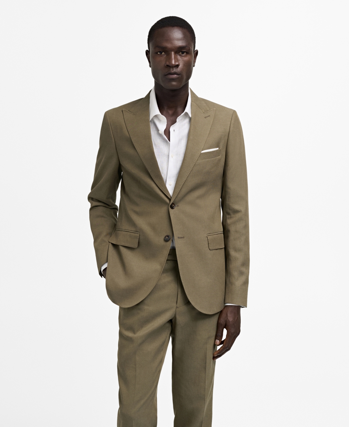Mango khaki jacket new arrivals