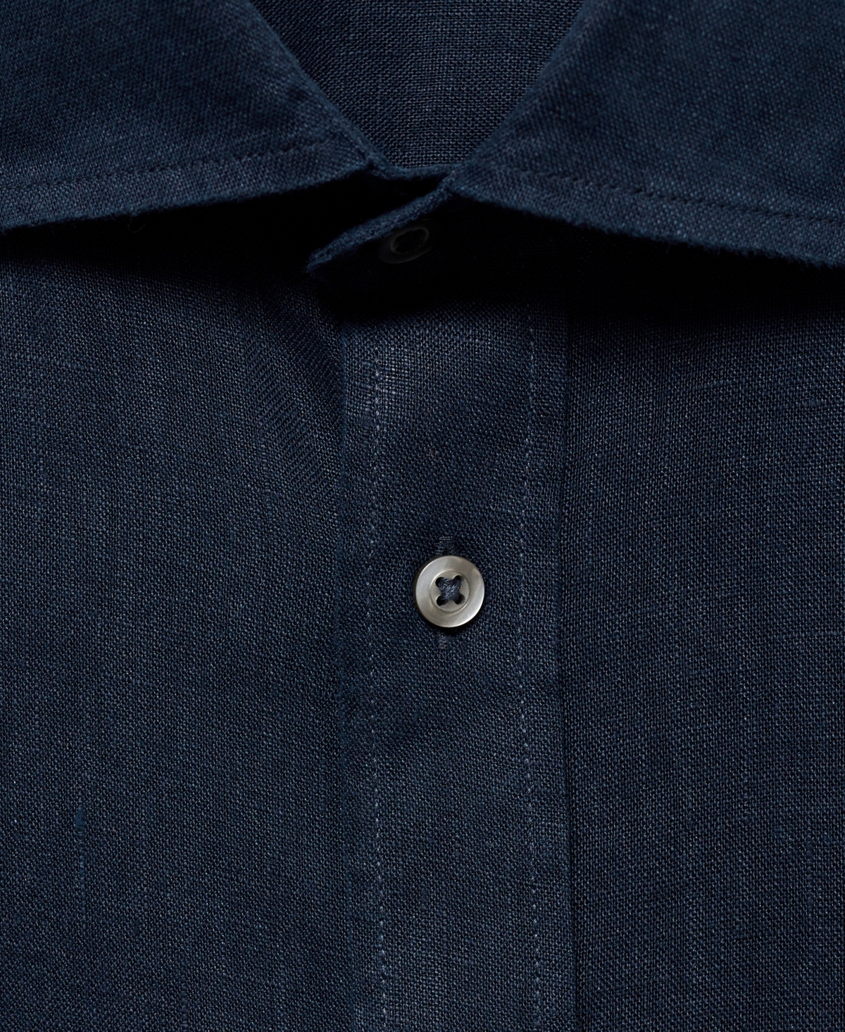 Mango Men's Linen Classic Fit Shirt