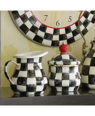 Courtly Check Creamer