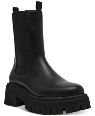 Dolce Vita Black Chelsea Lug Sole Ankle Pull On Boots Size 6.5 Dolce Vita Women main image 2
