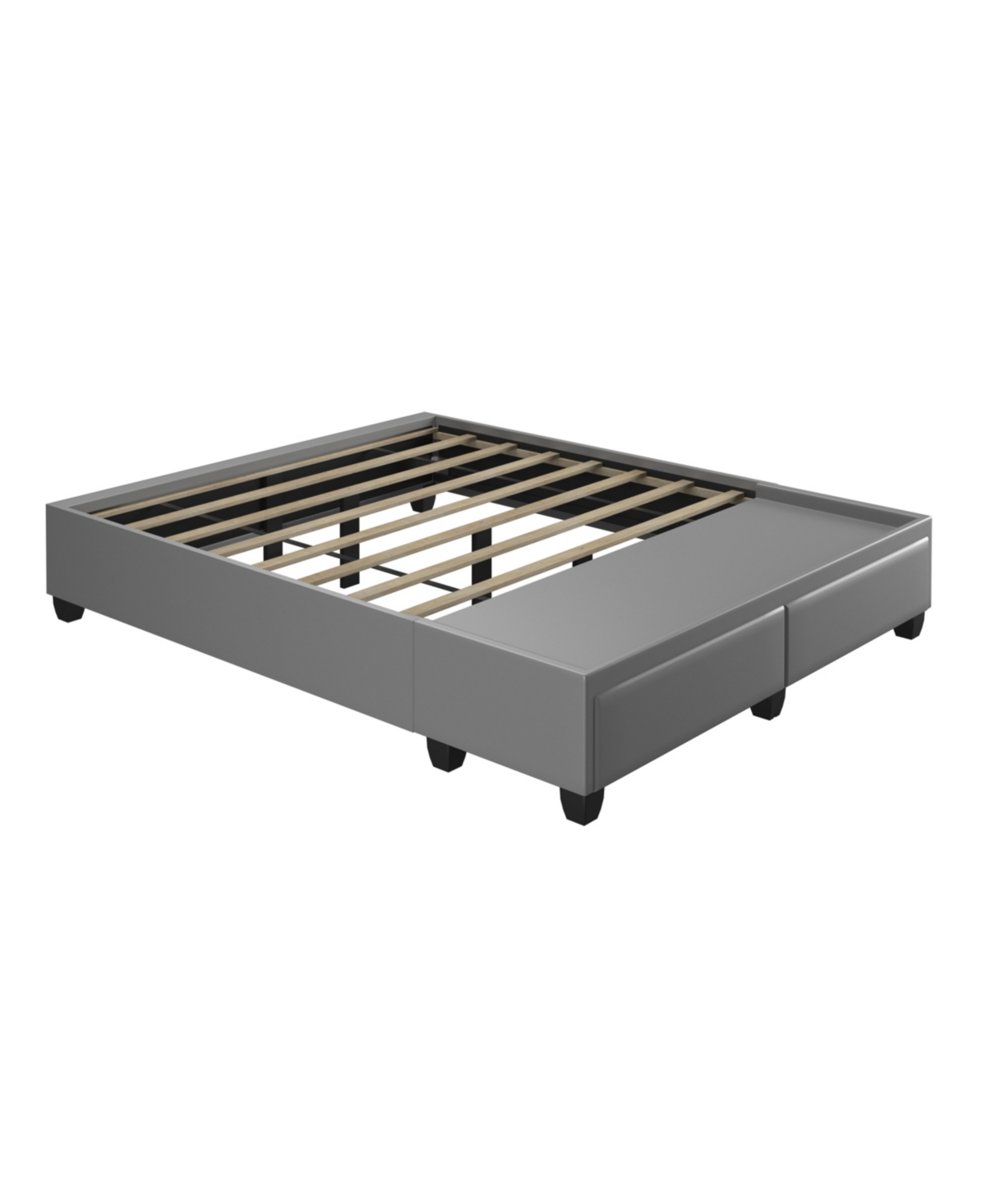 Boyd Sleep Boyd Parma Upholstered Platform Bed Frame with Storage Drawers