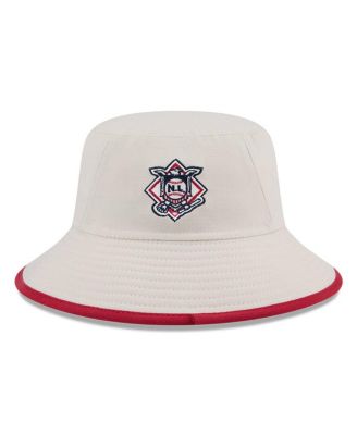 Men's Khaki Washington Nationals 2024 Fourth of July Bucket Hat