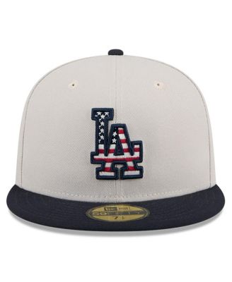 Men's Black Los Angeles Dodgers 2024 Fourth of July 59FIFTY Fitted Hat