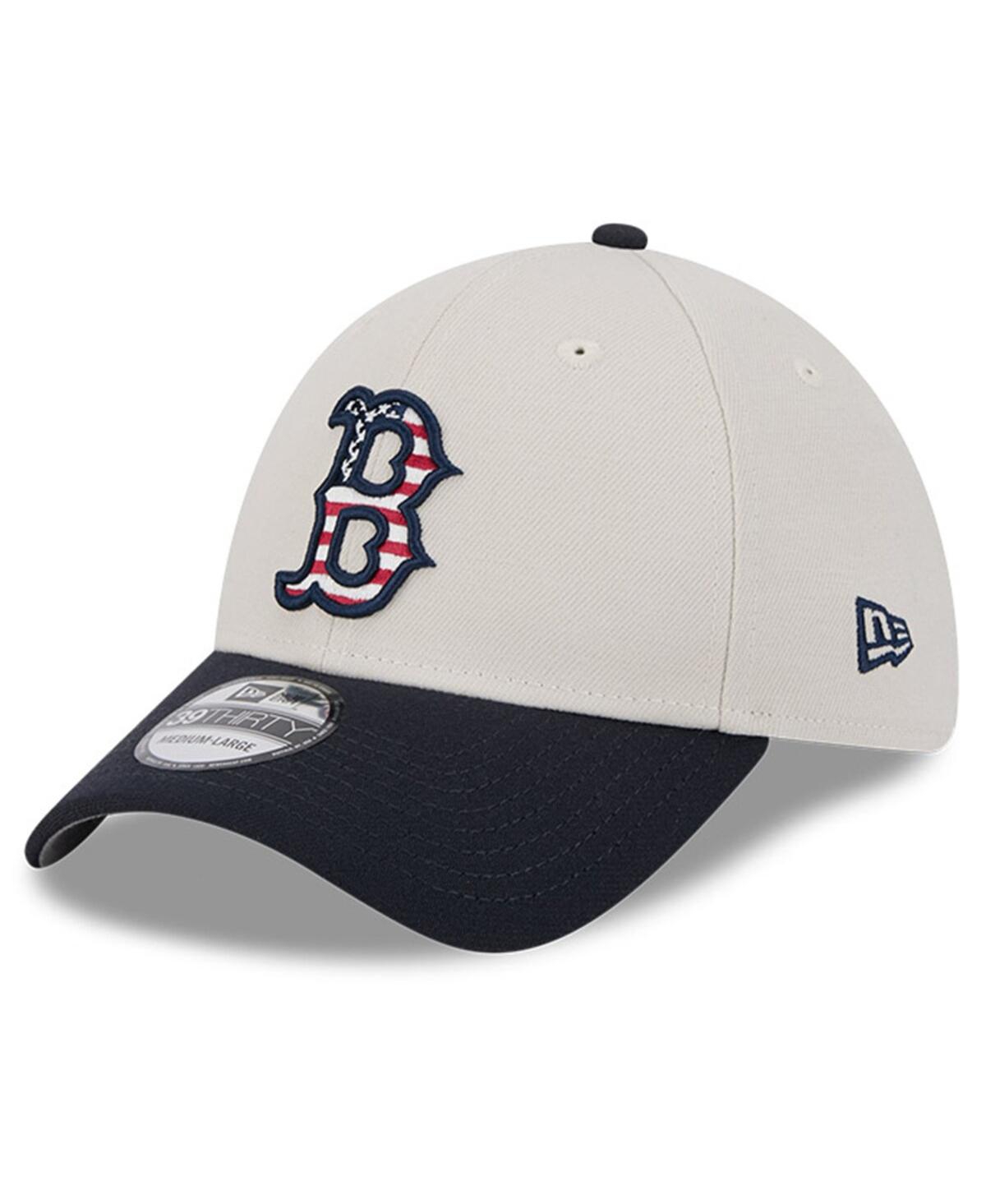 New Era Men's Black Boston Red Sox 2024 Fourth of July 39THIRTY Flex Hat