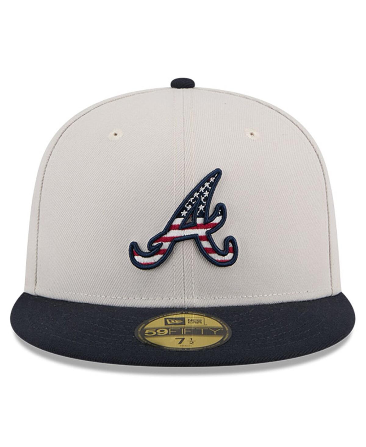 atlanta braves 2025 4th of july hat