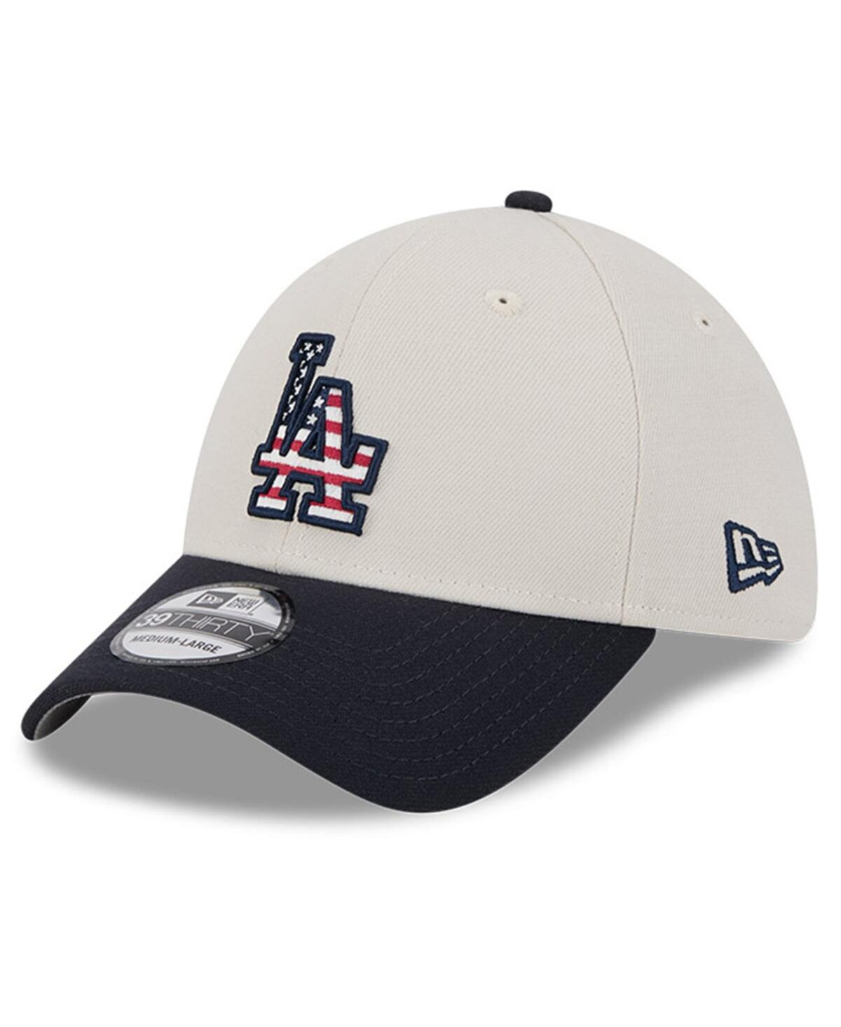 New Era Men's Black Los Angeles Dodgers 2024 Fourth of July 39THIRTY Flex Hat