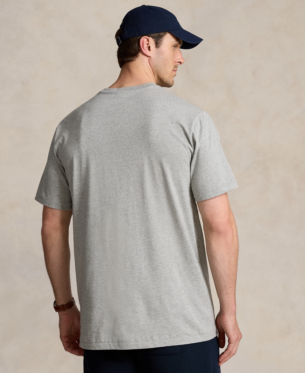Polo Ralph Lauren Men's Big & Tall Big Pony Logo Jersey T-Shirt
