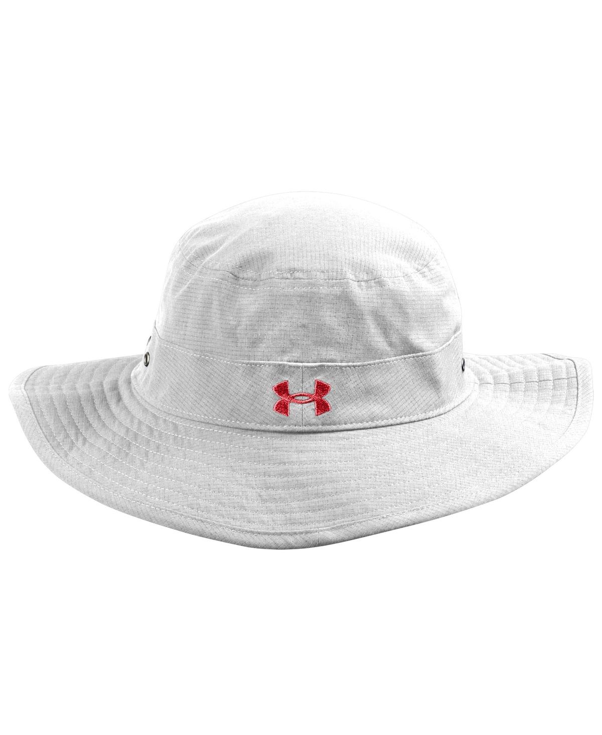 Under Armour Men'sTexas Tech Red Raiders Performance Boonie Bucket Hat - White
