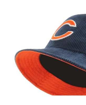 Men's Navy Chicago Bears Thick Cord Bucket Hat