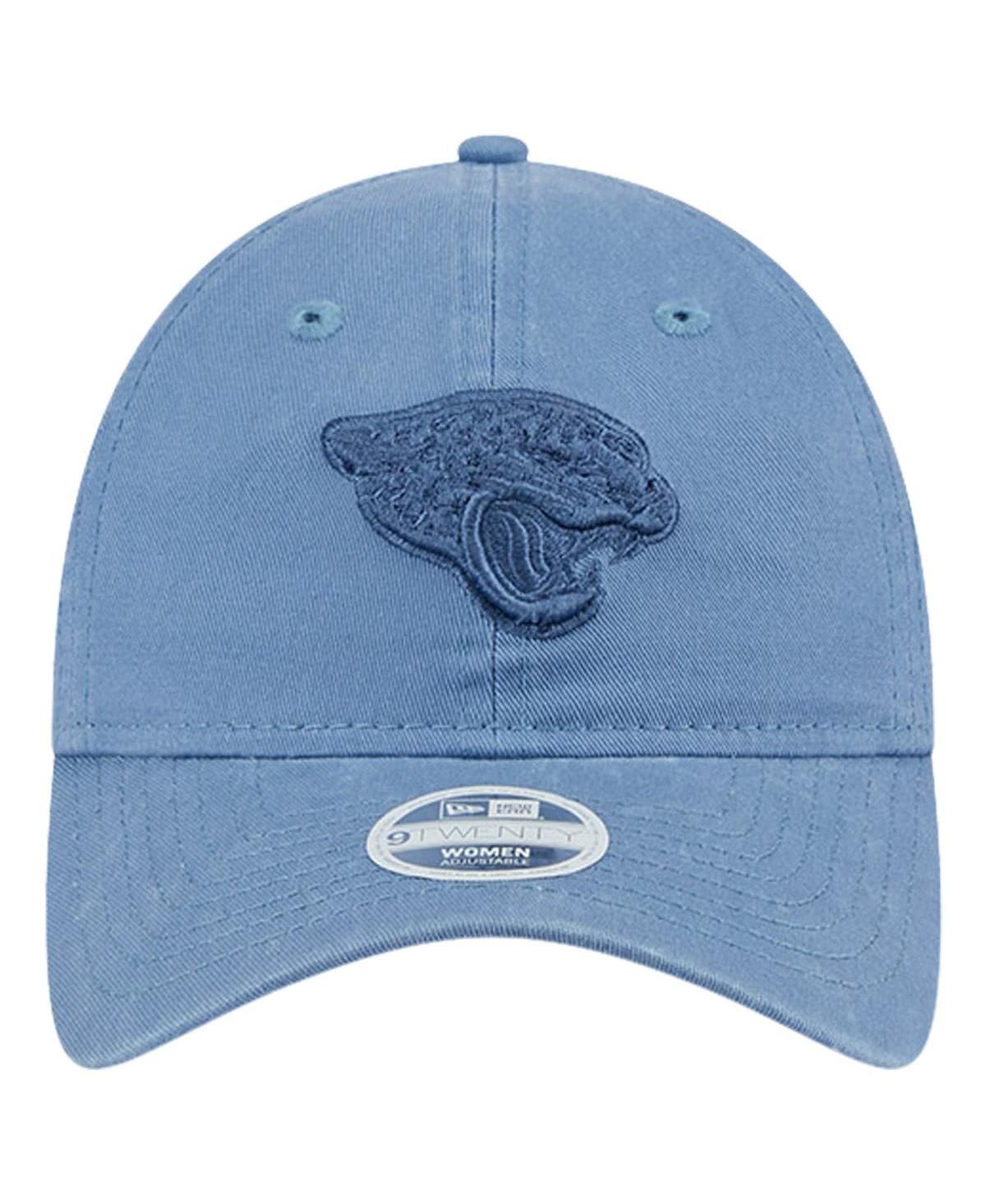 New Era Women's Blue Jacksonville Jaguars Color Pack 9twenty Adjustable Hat In Blue