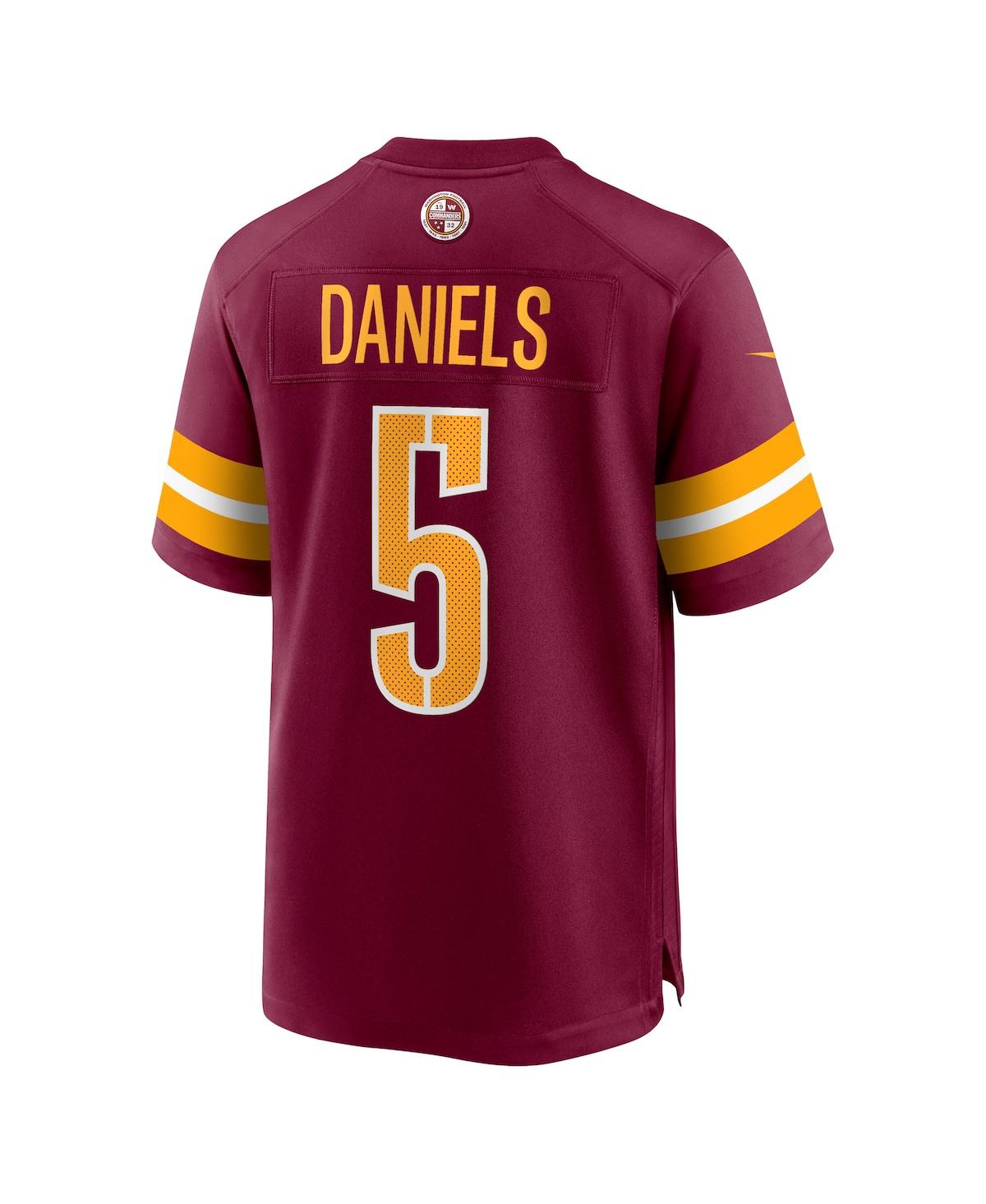 Nike Men's Jayden DanielsWashington Commanders 2024 Nfl Draft First Round Pick Player Game Jersey - Burgundy