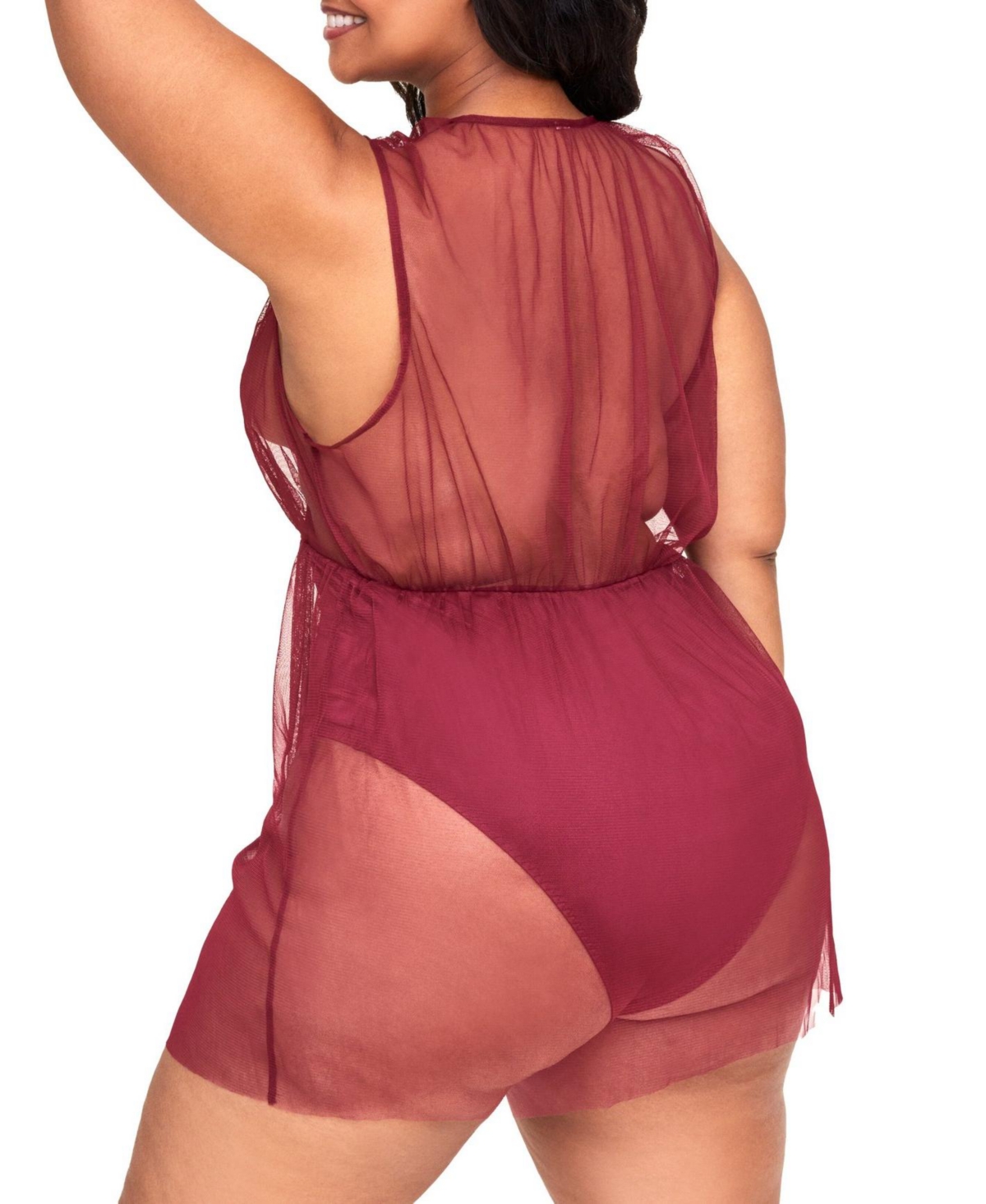 Adore Me Plus Size Lismore Babydoll Lingerie