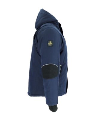 Big & Tall 54 Gold Hooded Utility Jacket - Insulated, Waterproof, and Durable Workwear