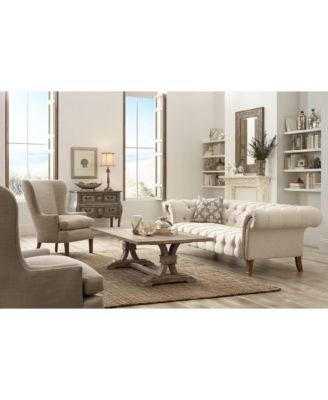 Petite Artichoke Font Traditional Table Lamp 28" Tall Antique White Washed Beige Fabric Bell Shade for Bedroom Living Room Nightstand