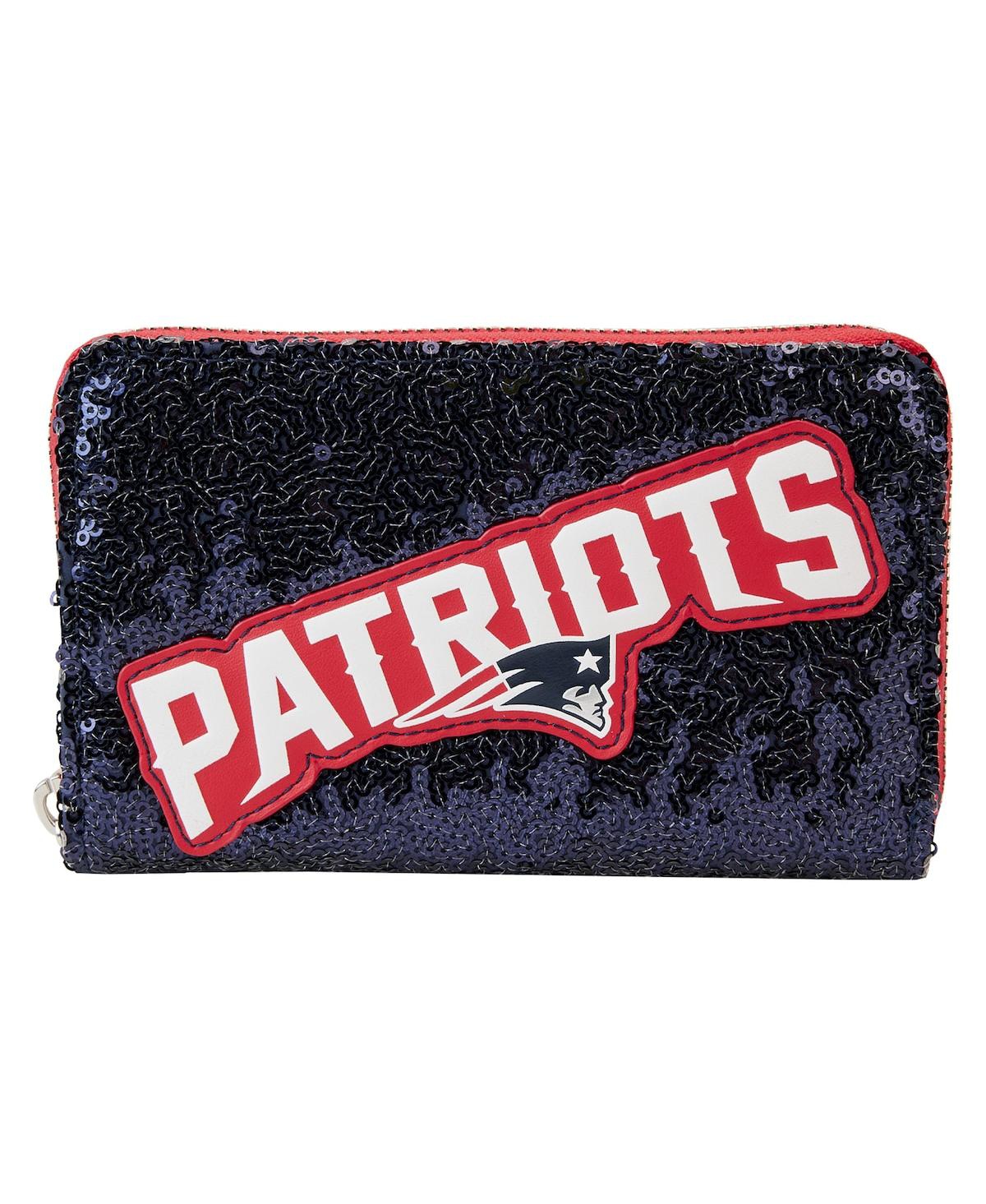 New England Patriots Sequin Zip-Around Wallet