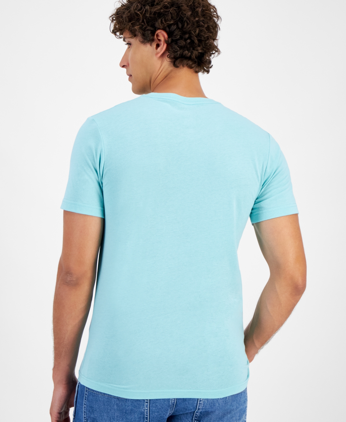 Sun + Stone Men's Crewneck Bronco Graphic T-Shirt, Created for Macy's