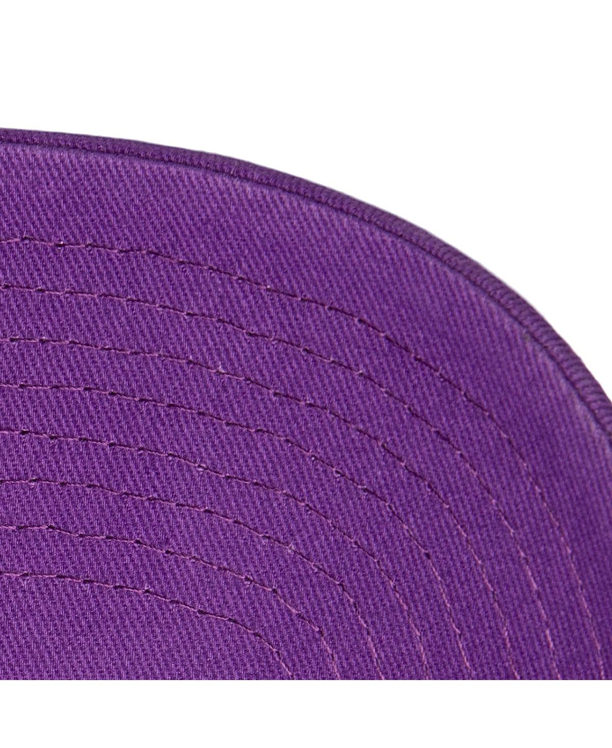 Mitchell & Ness Men's Purple Phoenix Suns Washed Out Tonal Logo Snapback Hat In Purple