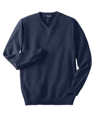 Men's Big & Tall Lightweight V-Neck Sweater