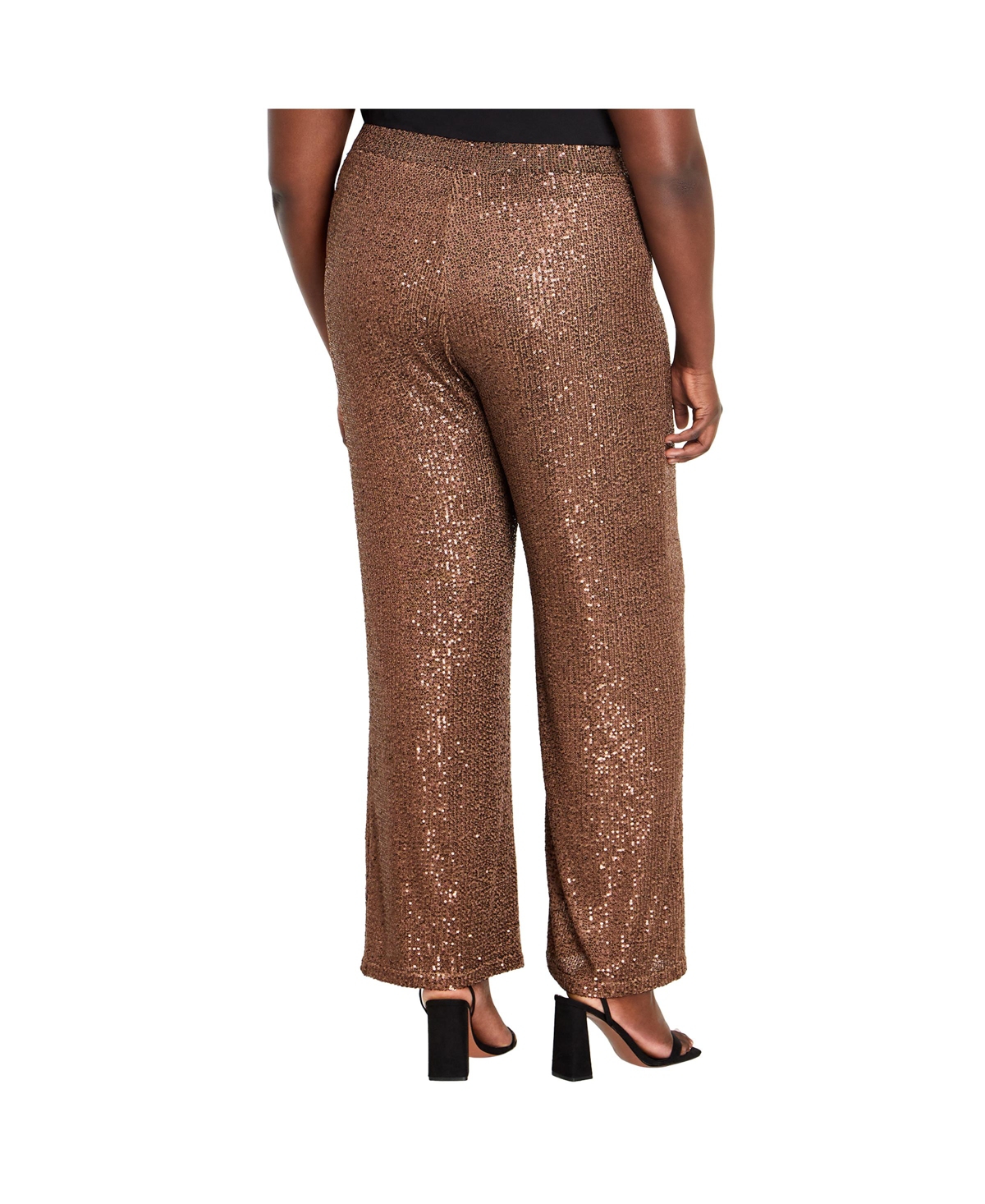 City Chic Women's Avery Sequin Pant