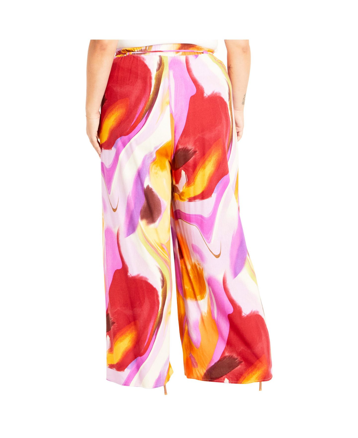 Женские брюки CITY CHIC Plus Size Esme Print, цвет: Summer Swirl — фото 2