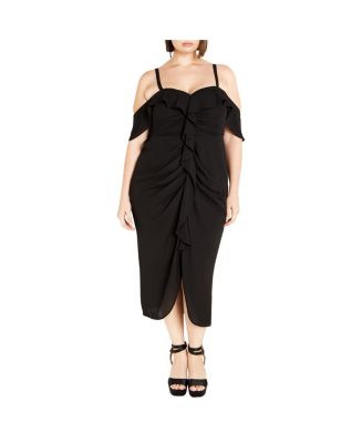 City Chic Women's Apparel Women's City Chic Plus Size Dress VA VOOM FF