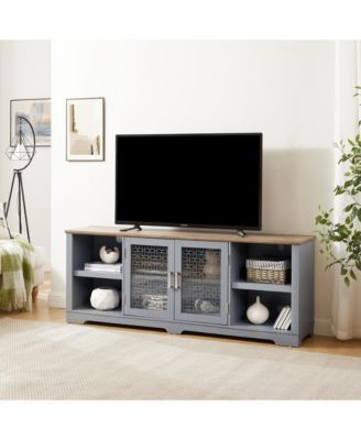 Streamdale Multi-Purpose TV Stand with Ample Storage for 80" TVs