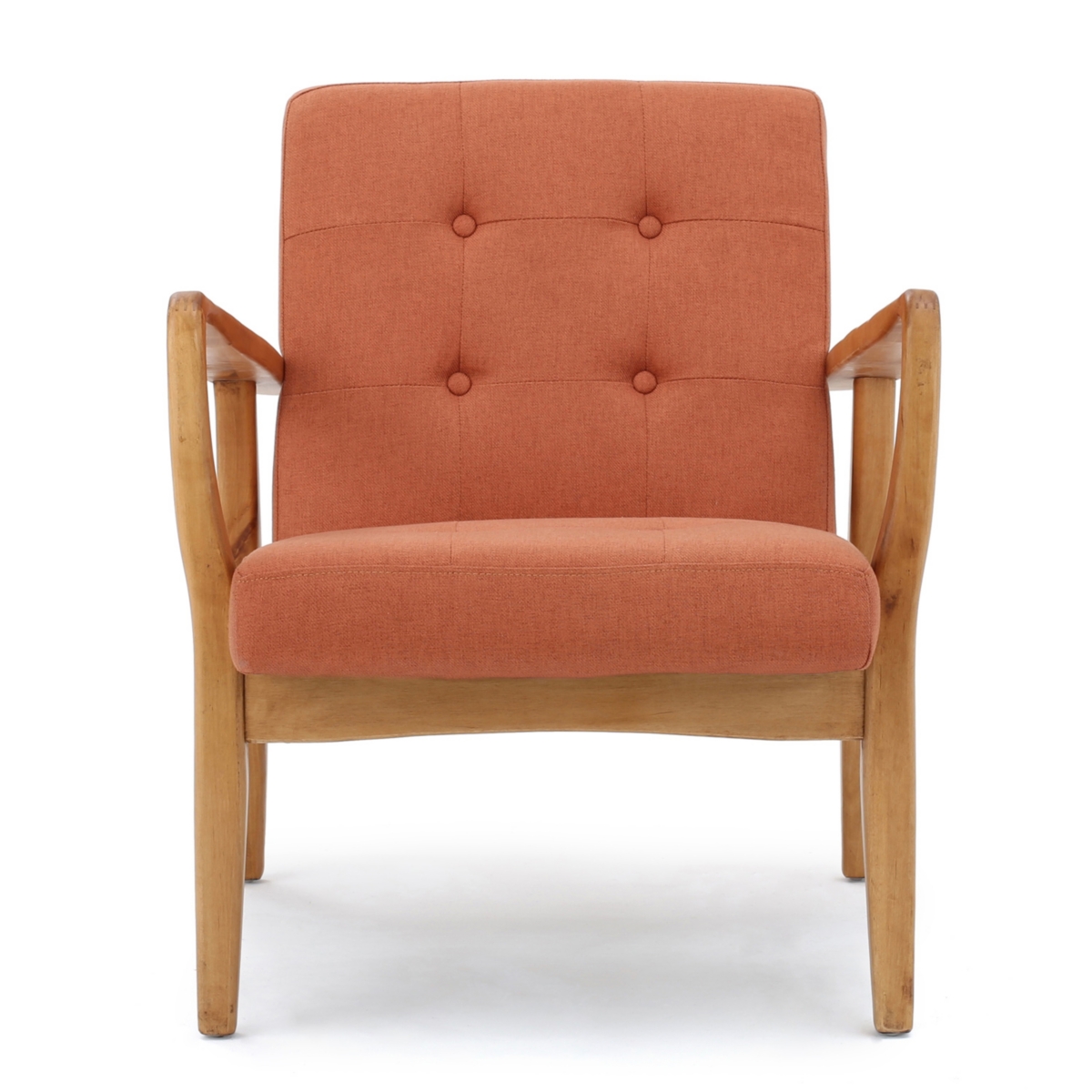 Streamdale Chic and Cozy Mid-Century Modern Tufted Armchair